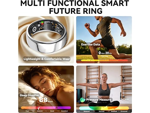 Osawalla Smart Ring Fitness Tracker