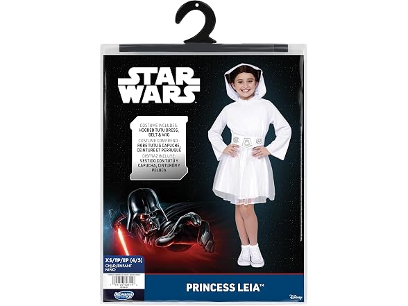 Star Wars Princess Leia Official Youth Halloween