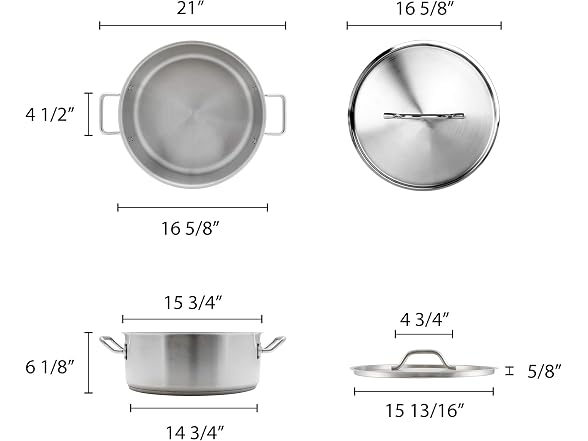 Thunder Group Stainless Steel Brazier