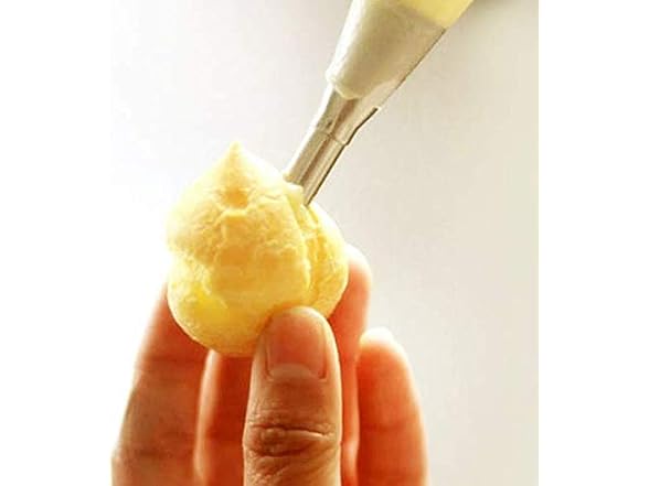 Aeyistry 2 Pcs Cream Icing Piping Nozzle