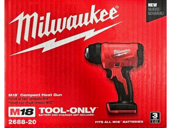 Milwaukee M18 2688-20 Cordless Heat Gun 18V