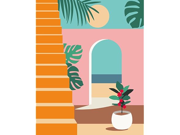 Ravensburger Creart Vacation Mode Paint by Numbers Kit for Adults