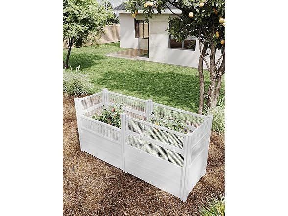 Vita VT17130 33"x97" Keyhole Garden Bed