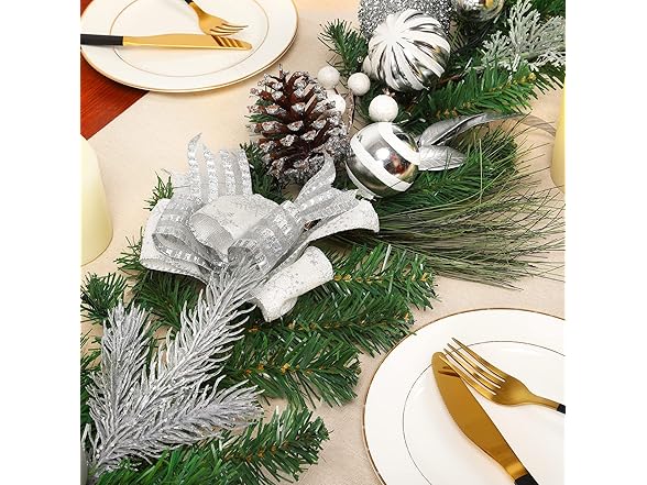 Garvee 6 ft Pre Lit Christmas Garland for Mantle