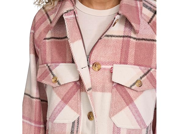 Levi's Women Zoe Relaxed Wool Shirt Jacket