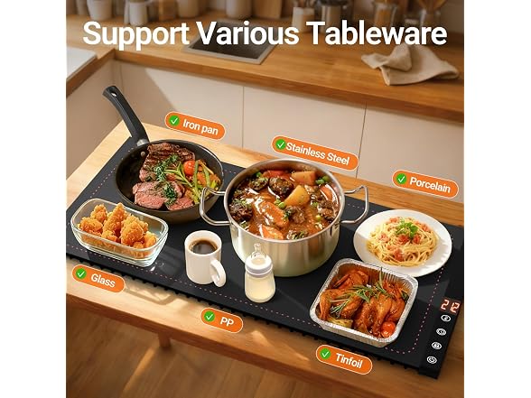 COODAM COODAM Warming Mat for Food 36x16
