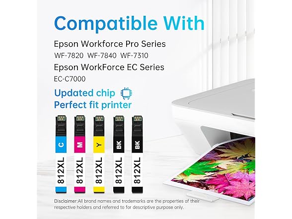 LEMERO 812XL Replacement Ink Cartridges