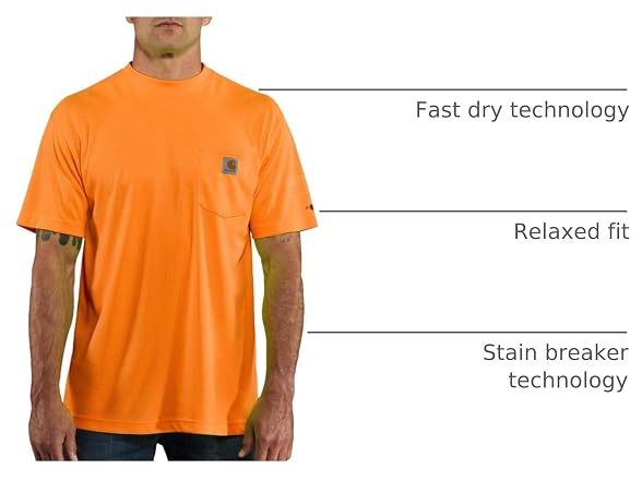 Carhartt Men's (S) Men's Force Relaxed Color Enhan
