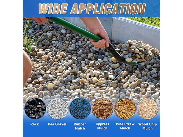 Tiepetly 128OZ Mulch Gravel Glue