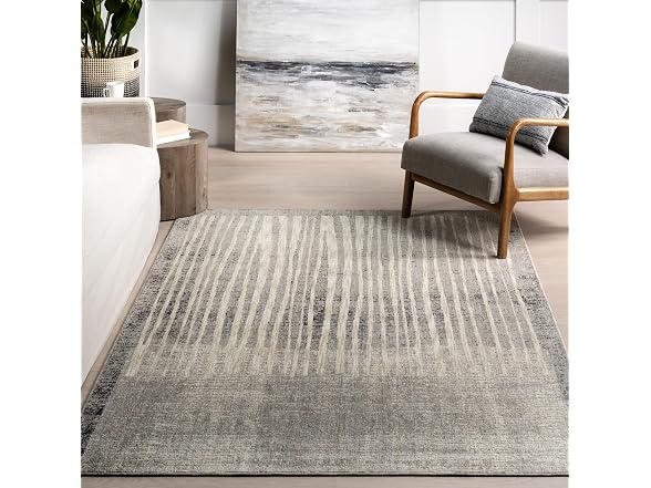 nuLOOM 5'3" x 7'6" Recycled Indoor Area Rug