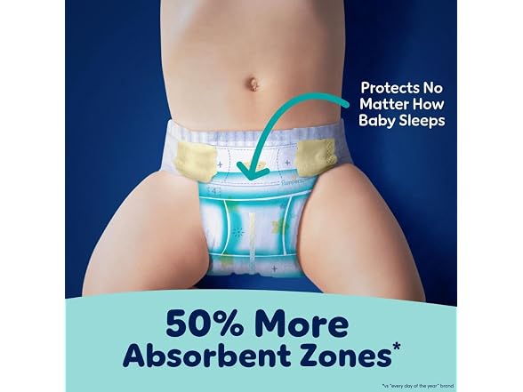 Pampers | ZZZ Overnight Diapers 58 Count