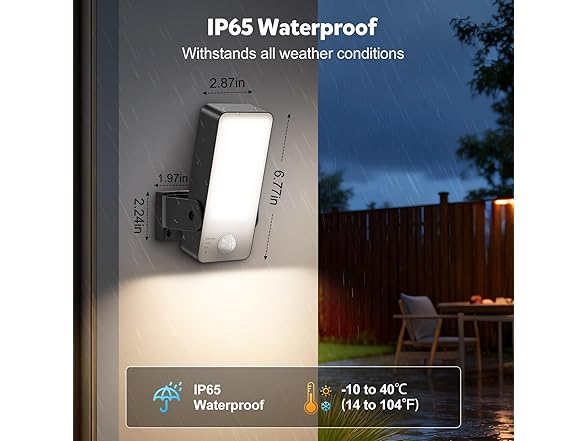 HANDSONIC W2213 Motion Sensor Outdoor Lights