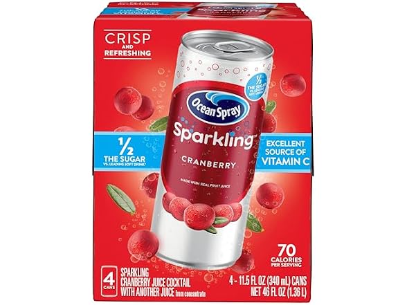 Ocean Spray® Sparkling Cranberry Juice