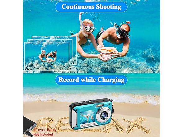 Kaisoon Tech Waterproof Camera Underwater