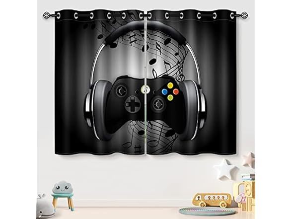 Aimego Kids Dinosaur Blackout Curtains