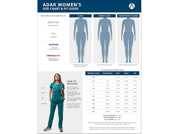 Adar Medical Uniforms Women (XXS) Lab Coat