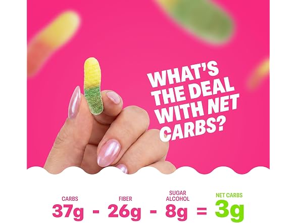 Shameless Candy | Sour Gummy Worms