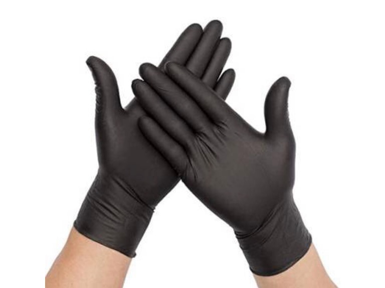 Medi MY-DNG2000-XS XS 2000ct Black Nitrile Gloves