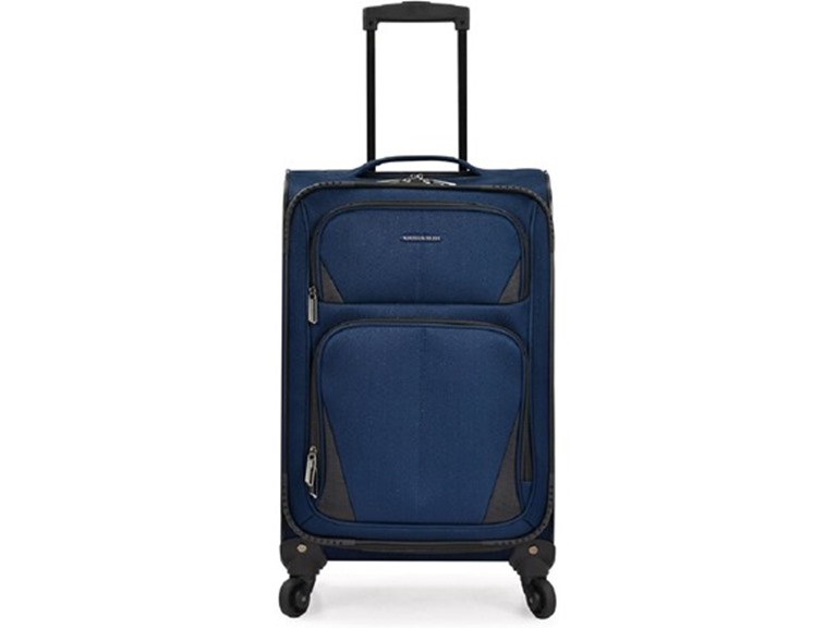 U.S. Traveler Aviron Bay Softside Navy, Carry-on 23-Inch