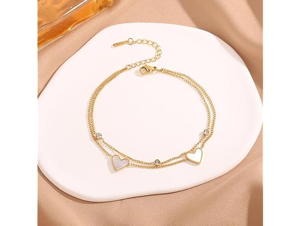 UHNIK Gold Plated Anklets