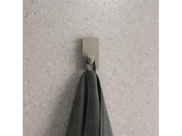 Swiss Madison Monaco Concrete Bathroom Robe Hook, Taupe