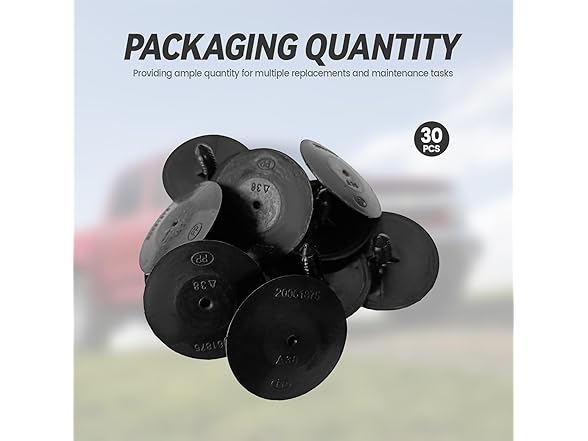 Linsdala 30PCS Car Clips, Hood Insulation Retai