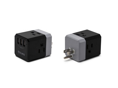 $13.99 Aduro PowerUp Squared Outlet & USB Charging Station dealfomo