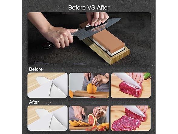 Knife Sharpening Stone Set