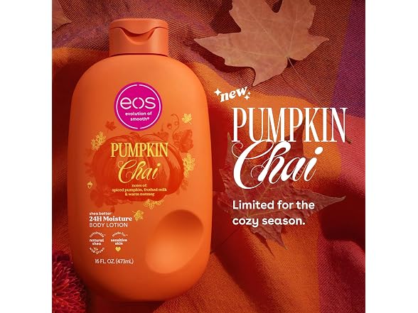 EOS Pumpkin Chai Body Lotion 16 fl oz