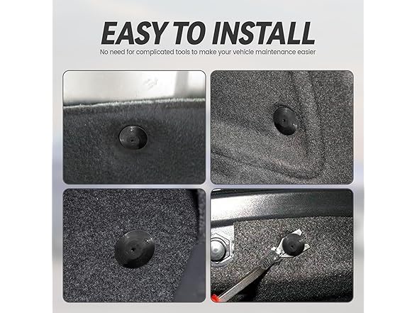 Linsdala 30PCS Car Clips, Hood Insulation Retai