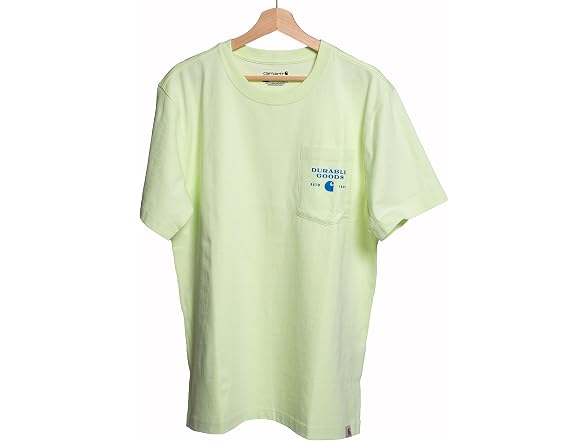 Carhartt Men (XS) Logo T-shirt Hint Lime