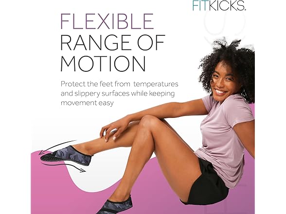 FITKICKS Women's Barefoot Yoga Water Shoes