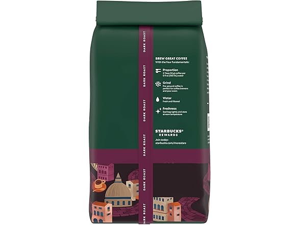 Starbucks Ground Coffee, Dark Roast
