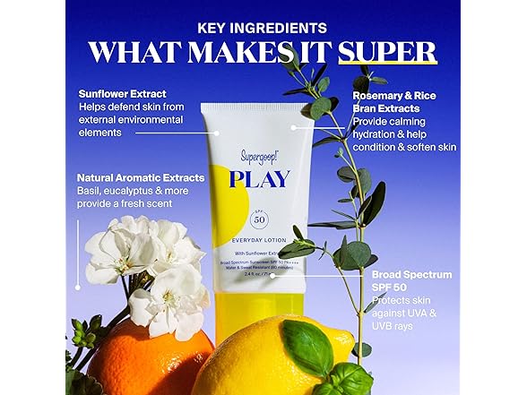Supergoop! PLAY Everyday Lotion SPF 50 5.5 fl oz