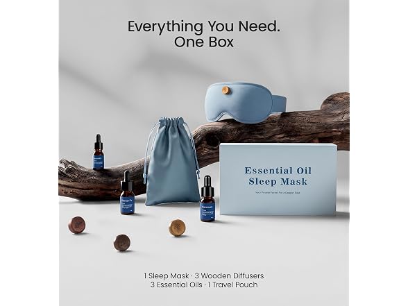 Essential Oils Diffuser Sleep Mask