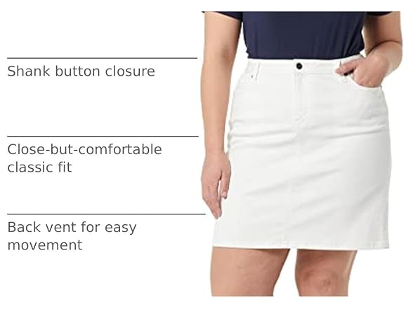 Amazon Essentials Women Classic 5-pocket Skirt
