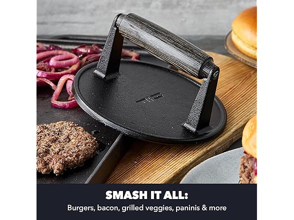GreenPan x Bobby Flay Smash Burger Press, 6.5"