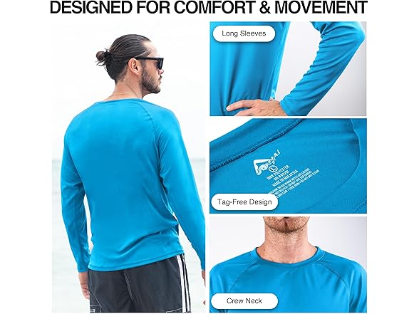 Kanu Men's Royal Rashguard (M)