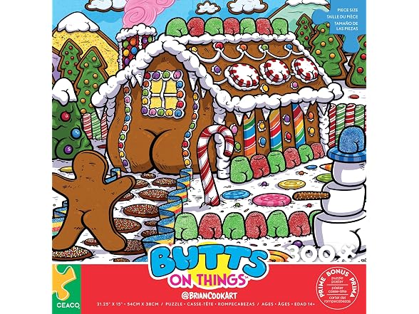 Ceaco - Avanti - Puppies in a Wagon - 300 Piece Puzzle