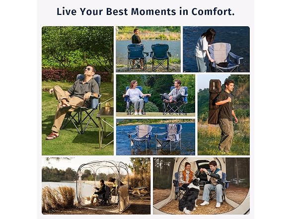 East Oak Oversized Camping Chair