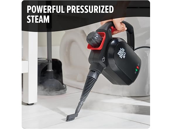 Dirt Devil Dirt Devil 7-in-1 Handheld Steamer, Pressurized