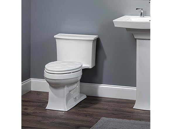 Mayfair Sculptured Basketweave Slow Close Toilet Seat