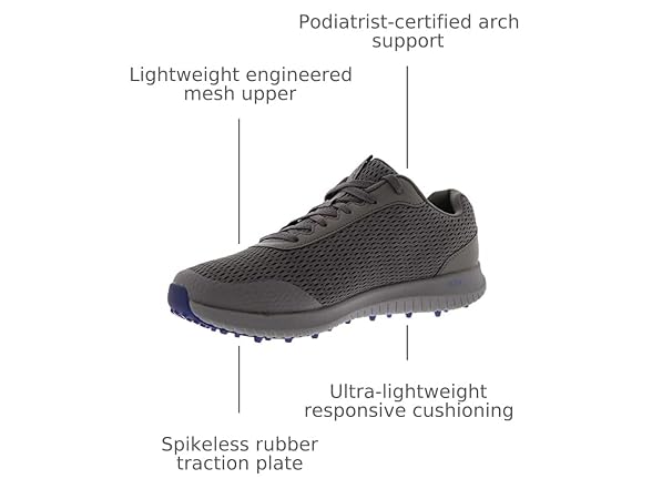 Skechers Men's Elite 5 Range Relaxed Fit Waterproof