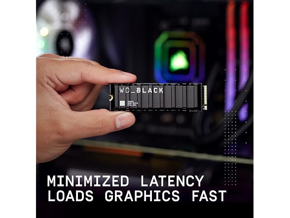 (NEW) WD Black SN850X 8TB NVMe SSD with Heatsink