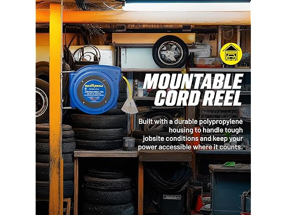 Goodyear Extension Cord Reel 12AWG x 40'