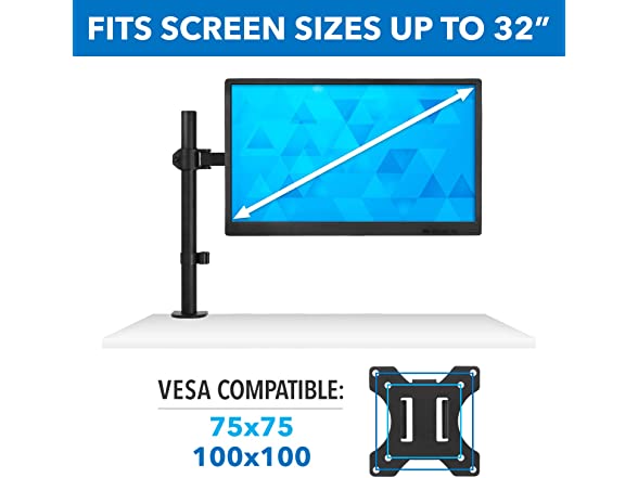 Single Monitor Arm Mount