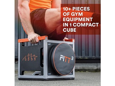 $39.99, Was $262.50, 84% Off! FITT Cube HIIT Machine - 2 Cords & 3 Bands dealfomo