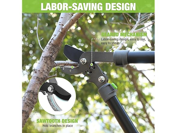 WORKPRO 28" Anvil Lopper Black