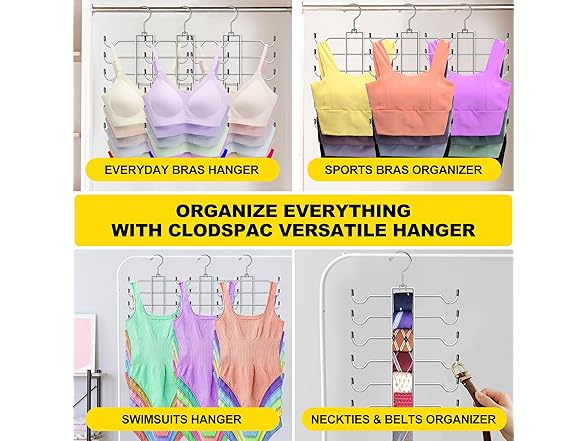 2 Pack Space Saving Tank Top Hangers