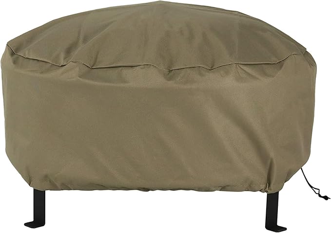 Outdoor Heavy Duty Round Fire Pit Cover - Gallery 10